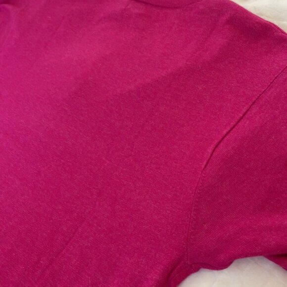 A New Day | NWTs Women’s Gauge V-Neck Raspberry Pink Sweater Sz L - Picture 8 of 9